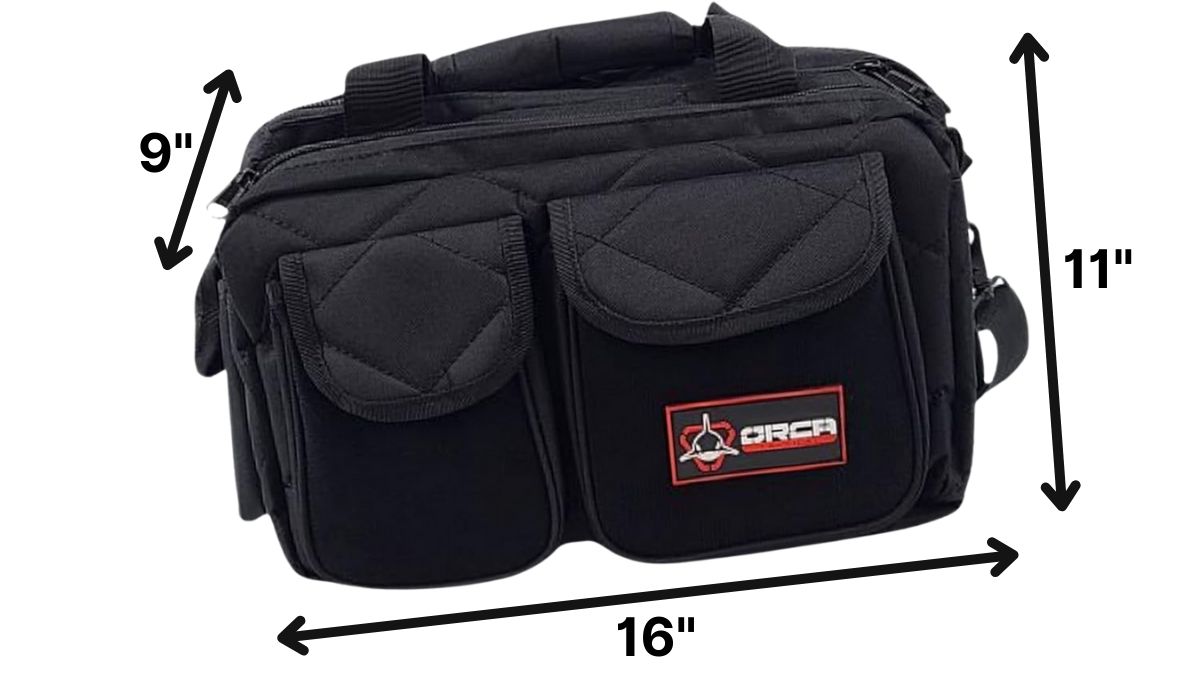 Orca Tactical range bag design and features