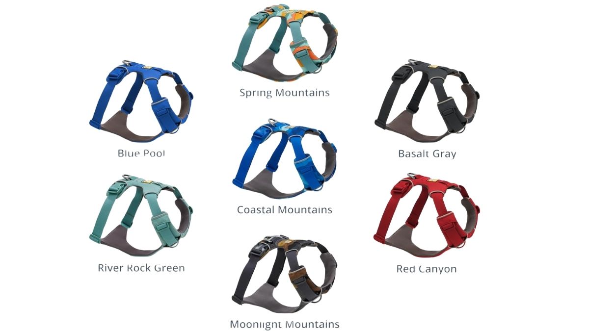 ruffwear front range dog harness colors