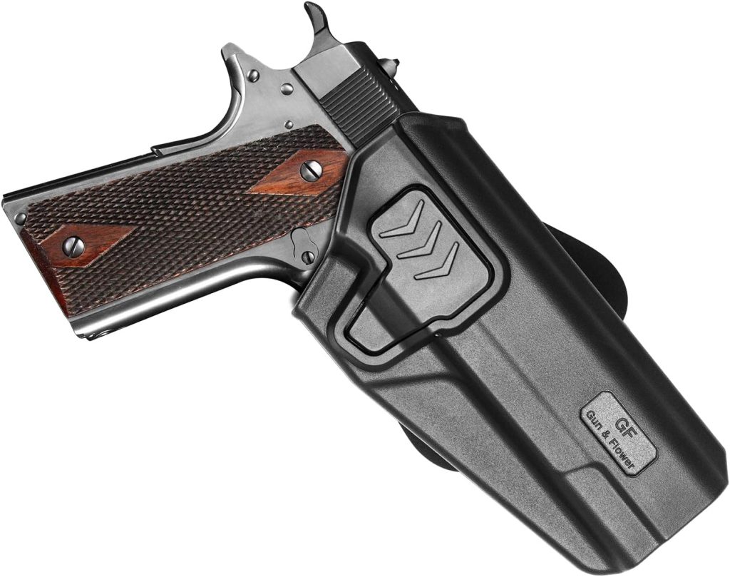 Best OWB Concealment Wing 1911 Holster: GUN & FLOWER