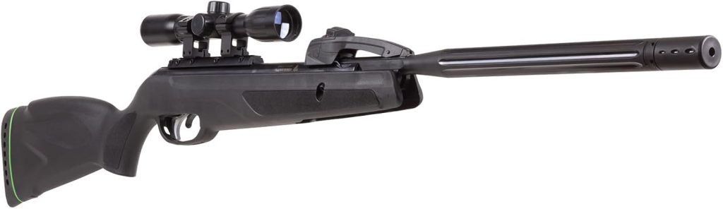 Gamo 611006875554 Swarm Whisper Air Rifle 22 Caliber Black