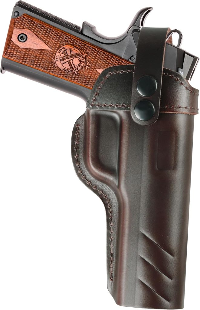 Best Value Leather OWB 1911 Holster: TIGOTAC