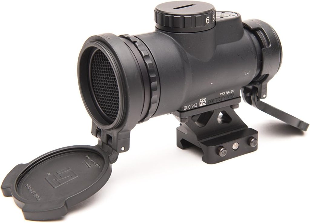 Trijicon MROC2200018 1x25mm Miniature Rifle Optic (MRO) Patrol Riflescope with 2 MOA Adjustable Red Dot with 13 CoWitness Quick Release Mount