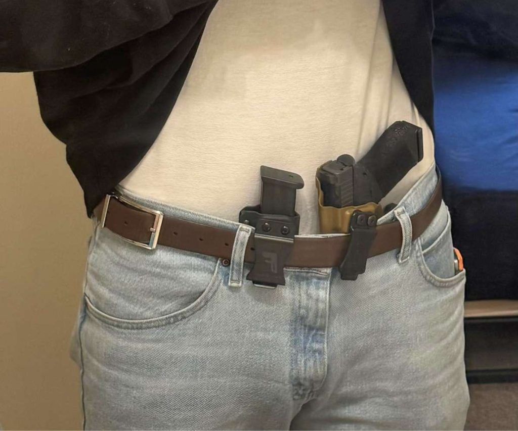 Amberide’s IWB holster is a budget-friendly Kydex option purpose-built for the Glock 43/43X (also listed for 43X MOS).